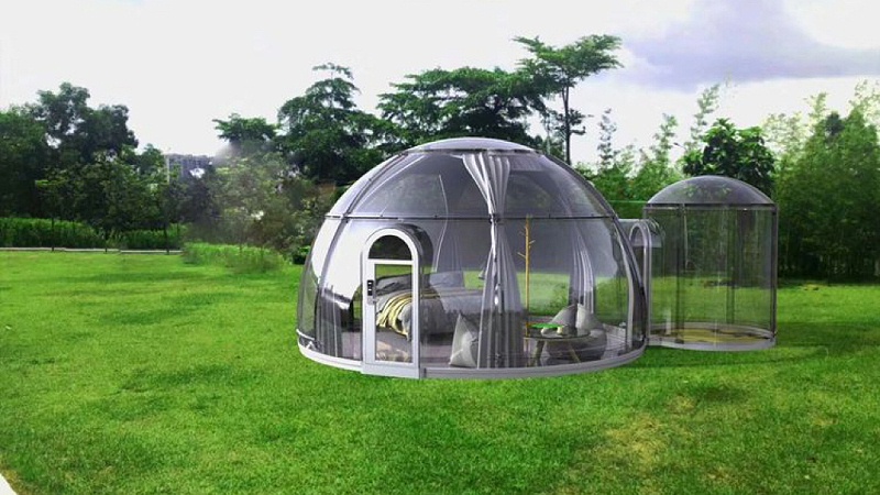 你知道嗎？火爆全網的星空房就是用改性PC塑料制作的