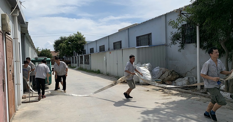 消防演習--中新華美改性塑料